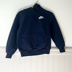 Nike Boys 4T Navy Blue Kids' Club Fleece Pullover Hoodie